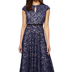 Alex Evening Dress Navy Blue Dress Formal